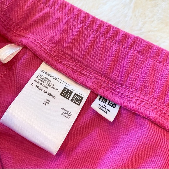 Uniqlo Women Stretch Leggings Pants Size L - Picture 3 of 7
